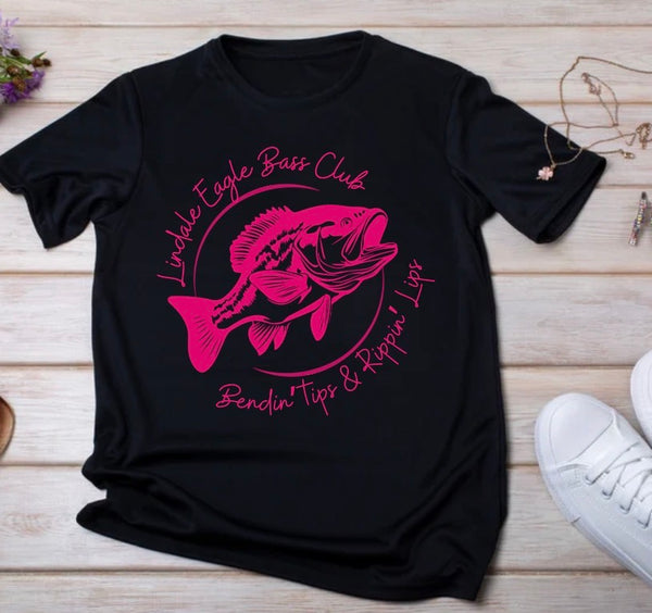 Lindale Eagle Bass Club - Rippin' Lips Pink
