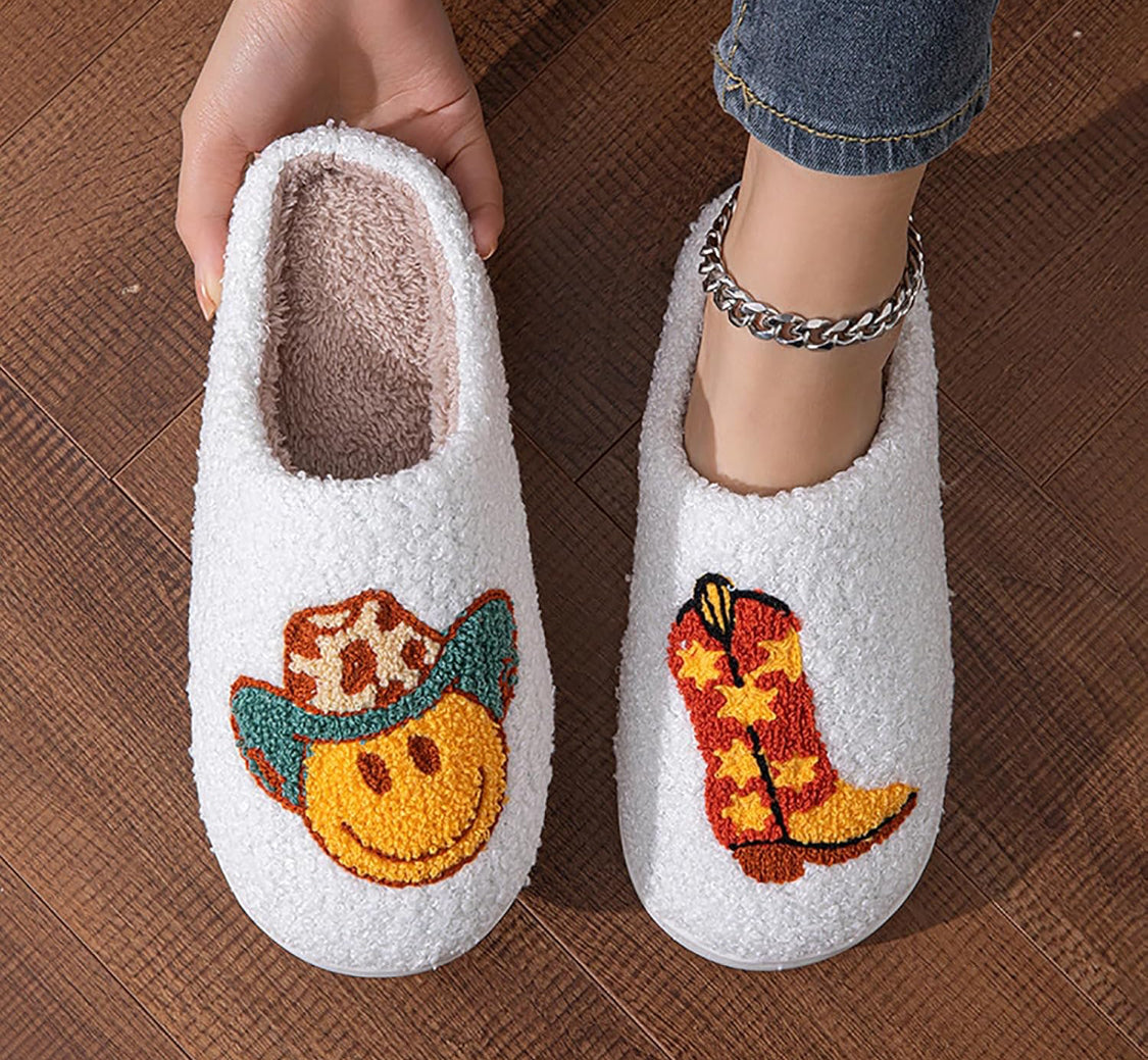 Western Cowgirl Slippers