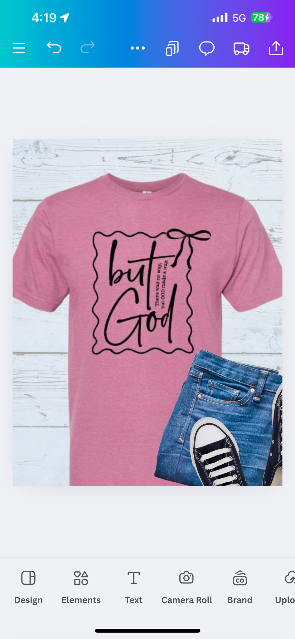 But God
